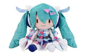 Хацунэ Мику 2020 Magic Future, Winter Festival Dolls плюшевая кукла высота 30см SEGA