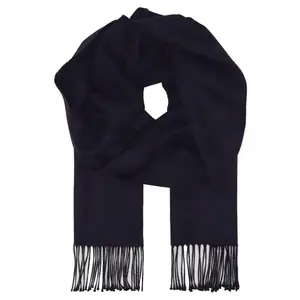 Шерстяной шарф Karl Lagerfeld, синий