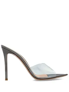 Туфли 120m clear-strap pumps Gianvito Rossi, серый