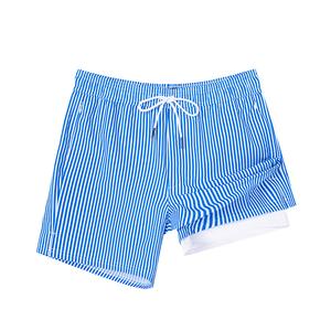 Шорты пляжные мужские голубые SURFCUZ