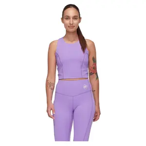 Спортивный бюстгальтер Mammut Massone sports bra, фиолетовый