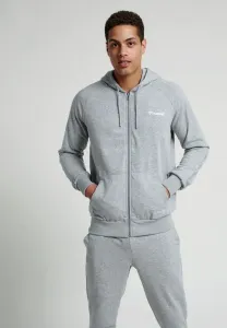 Толстовка hmlisam на молнии Hummel, Grey Melange