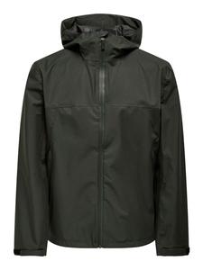 Only & Sons Куртка межсезонная 'ONSLuke' в темно-зеленом цвете