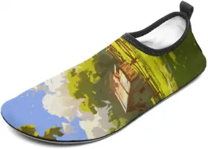 Индивидуальные водные носки с быстрой сушкой для женщин и мужчин, босиком, для аква-йоги, противоскользящие, для плавания в бассейне и серфинга BE OVER QUALITY, мультиколор