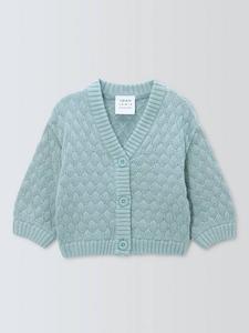 Детский кардиган Popcorn John Lewis, Blue