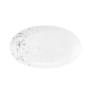 Liberty Brace Тарелка сервировочная овальная 24 см Seltmann Weiden, белый черный