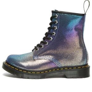 Кроссовки dr.martens 1460 rainbow ray suede lace up boots 'purple' Dr. Martens, фиолетовый