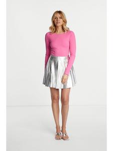 Мини-юбка Rich & Royal, серебряный