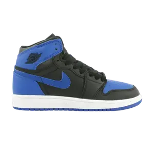Кроссовки Air Jordan Air Jordan 1 Retro GS 'Royal', черный