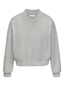Куртка-бомбер в сером меланже LASCANA