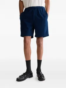 Вельветовые шорты на резинке Bellerose, синий