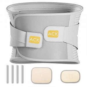 Пояс для защиты поясницы, термопояс для живота, четырехсторонняя фиксация, двойной компрессионный пояс HY8 ACK