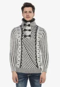 Джемпер Cipo & Baxx, Ecru-Black