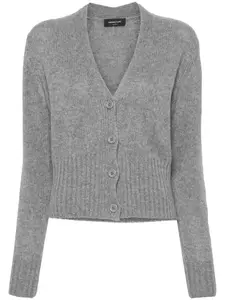 Кашемировый кардиган Fabiana Filippi, серый