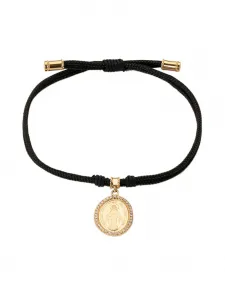 Браслет Devotion из желтого и белого золота с бриллиантами DOLCE & GABBANA, золотой