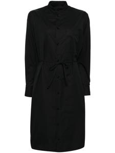 LEMAIRE платье-рубашка с кулиской, черный