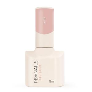 PB NAILS Гибридный лак для ногтей - LATTE GE 04 - 8 мл
