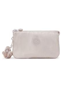 Кошелек Creativity L Wallet объемом 1 литр с металлическим блеском Kipling