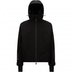 Куртка для катания на лыжах Lapaz Gore Tex с капюшоном Moncler Grenoble, черный