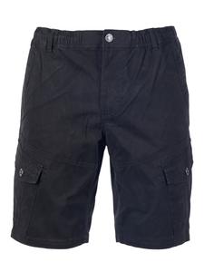 Шорты-карго TG25005 черного цвета TOP GUN