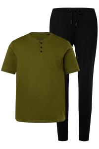 Длинная пижама JP1880, Green