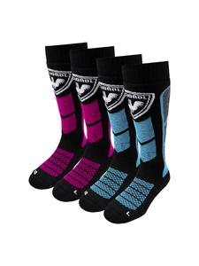 ROSSIGNOL 2 пары разноцветных лыжных носков Thermotech