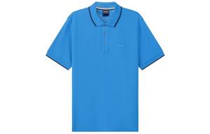 Футболка поло мужская синяя HUGO BOSS