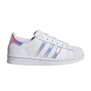 Кроссовки adidas Superstar C 'White Iridescent', белый