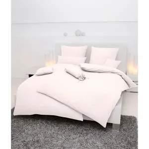 Постельное белье Janine «PIANO 0125», из мягкого хлопка, из 100 % хлопка, с застежкой-молнией, легкое в уходе, тонкая нить, не гладить, регулирует температуру, сертифицировано MADE IN GREEN, цвет ecru