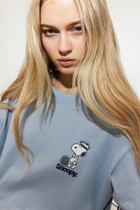 Футболка оверсайз с принтом H&M, мультиколор