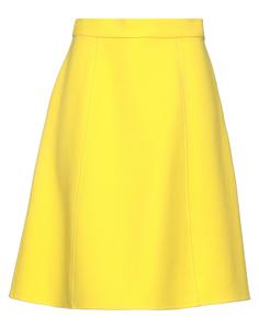 Юбка миди Ermanno Scervino, желтый