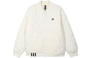 Adidas Пуховик женский цвета слоновой кости, Ivory