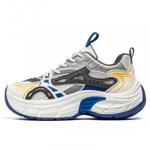 GAISIMA Низкие массивные кроссовки мужские бело-серые, цвет White Gray