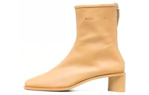Acne Studios Женские желтые ботинки Chelsea