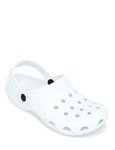 Легкие сабо Eva с широкой посадкой и надежным ремешком на пятке для устойчивости Amber, белый