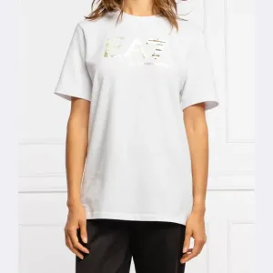 Футболка стандартного кроя Ea7, белый