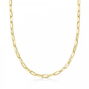 Ожерелье-скрепка Canaria из 10-каратного желтого золота Canaria Fine Jewelry, 20 In