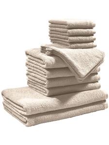 Redbest  Махровая ткань, легкий махровый набор, 14 предметов, Oceanside, бежевый цвет