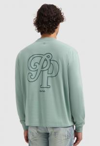 Топ Pure Path BOXY FIT CREWNECK LS, Army Green/Green