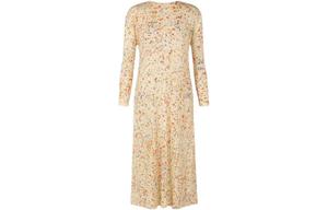 Женское платье с длинными рукавами желтого цвета FW22 PLEATS PLEASE ISSEY MIYAKE, желтый