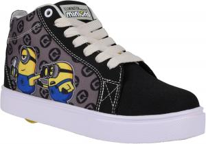 Мужские кроссовки Heelys Minions Racer 20 Mid, черный/желтый/серый