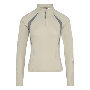 Футболка FOS Quick Dry женская Adidas, светло-sesame серый