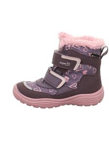 Сапоги superfit Leder-Winterstiefel Crystal, цвет Lila/Rosa