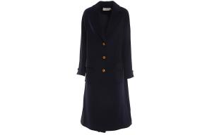 TORY BURCH Синее пальто Women's Blue, Blue