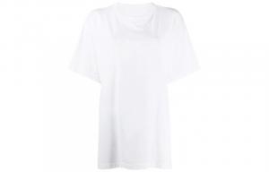 Футболка женская Mm6 Maison Margiela удлиненная, белый