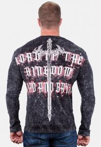 Топ с длинными рукавами LONGSLEEVE  Cipo & Baxx, черный