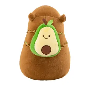 Плюшевая игрушка капибара высота 30см/45см/60см JIZHUAN