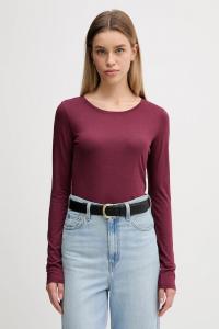 Лонгслив Sisley, бордовый