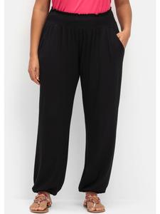 Тканевые брюки sheego, черный