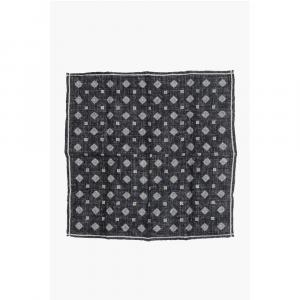 Шелковый двусторонний нагрудный платок Brunello Cucinelli, серый